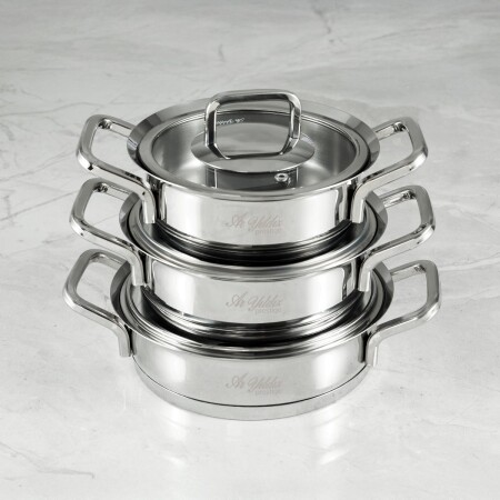 Aryıldız Chef Prestige 6 Parça Sahan Seti - 3