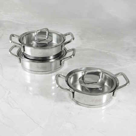 Aryıldız Chef Prestige 6 Parça Sahan Seti - 5