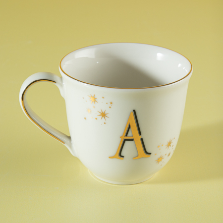 Aryıldız Chique Harfli Kupa A 300 ml - ARYILDIZ