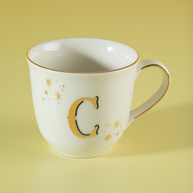Aryıldız Chique Harfli Kupa C 300 ml - 2