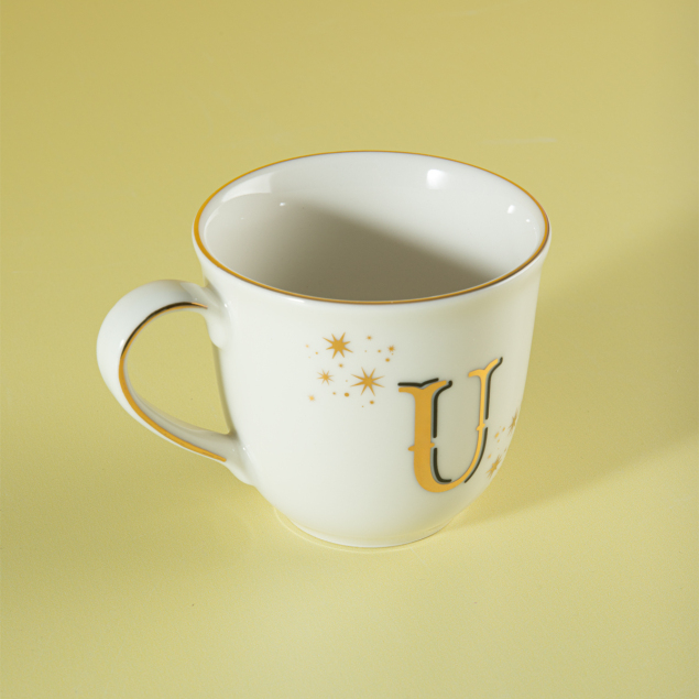 Aryıldız Chique Harfli Kupa U 300 ml - 2