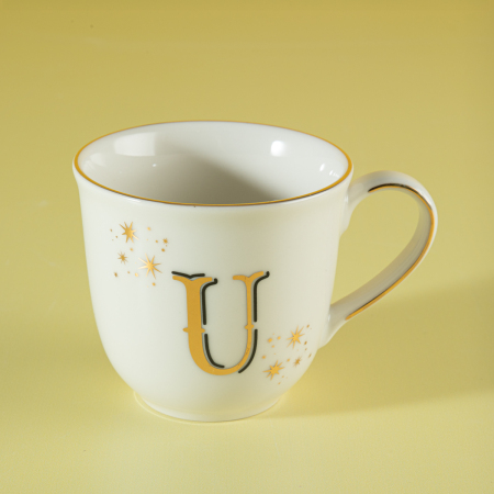 Aryıldız Chique Harfli Kupa U 300 ml - ARYILDIZ