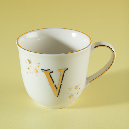 Aryıldız Chique Harfli Kupa V 300 ml - ARYILDIZ