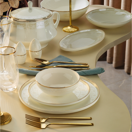 Aryıldız Claudia 12 Kişilik 60 Parça Yemek Takımı - ARYILDIZ