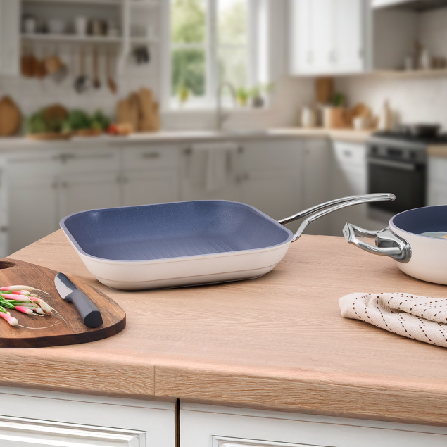 Aryıldız Colombus Crystal Grill Tava 28 cm - 1