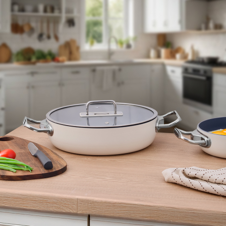 Aryıldız Colombus Crystal Kısa Tencere 26 cm - ARYILDIZ