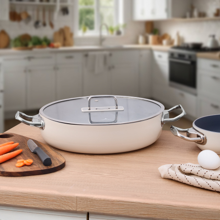 Aryıldız Colombus Crystal Kısa Tencere 30 cm - ARYILDIZ