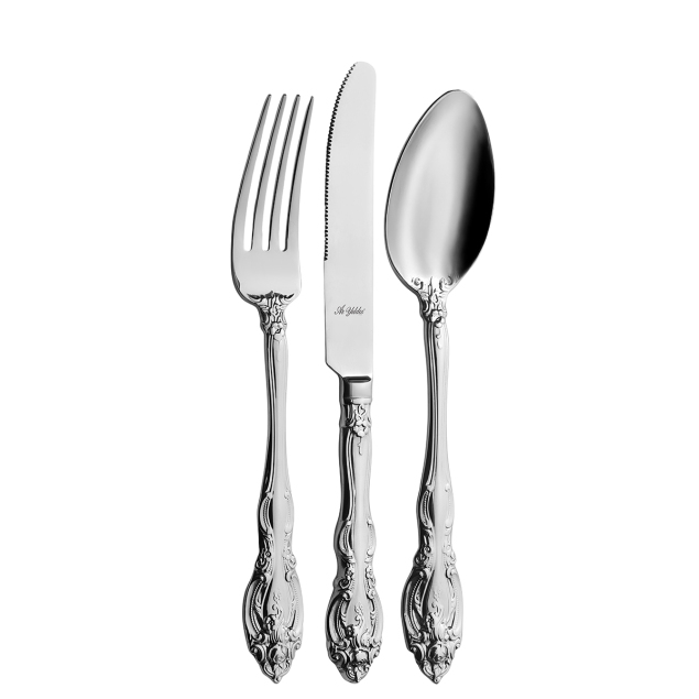 Aryıldız Court 84 Parça 12 Kişilik Çatal Kaşık Bıçak Takımı - 4