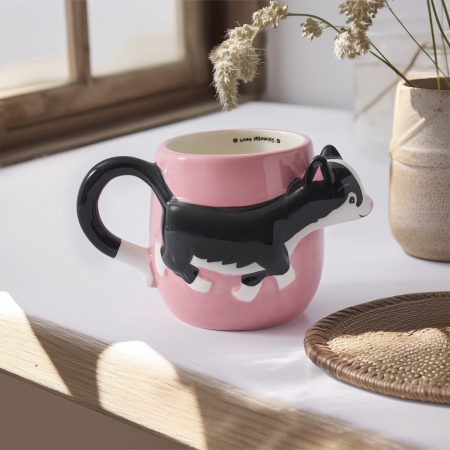 Aryıldız Cozy Kedi Figürlü Kupa 500 ml - 1