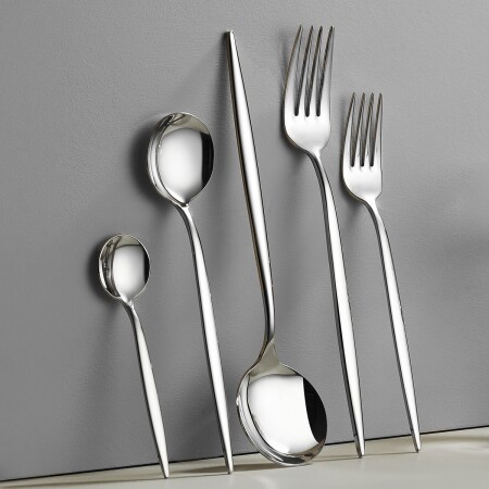 Aryıldız Cravia 60 Parça 12 Kişilik Çatal Kaşık Bıçak Takımı - ARYILDIZ