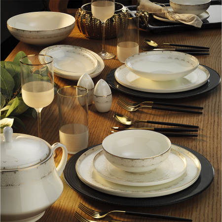 Aryıldız Cristiana 12 Kişilik 60 Parça Yemek Takımı - ARYILDIZ