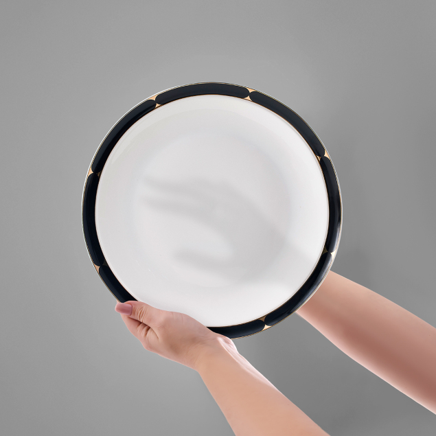 Aryıldız Crystal Provence Black 56 Parça 12 Kişilik Yemek Takımı - 6