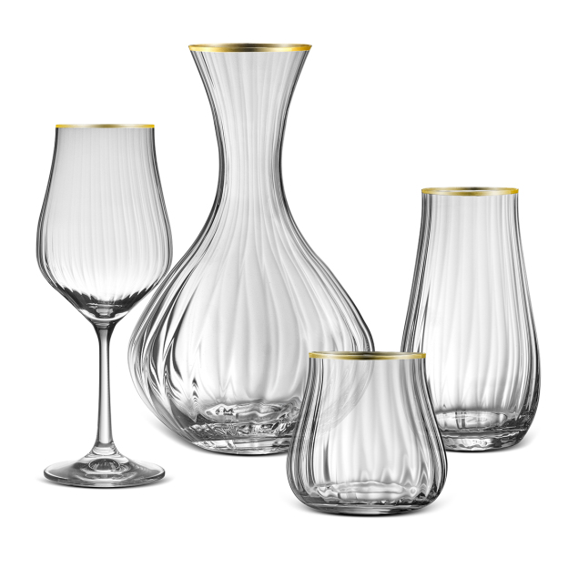 Aryıldız Crystal-x Gold 37 Parça 12 Kişilik Su Seti - 2