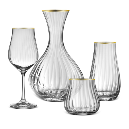 Aryıldız Crystal-x Gold 37 Parça 12 Kişilik Su Seti - 2