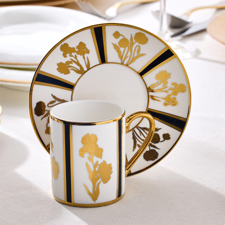 Aryıldız Cyra 12 Parça 6 Kişilik Türk Kahve Fincan Takımı 90 ml - 2