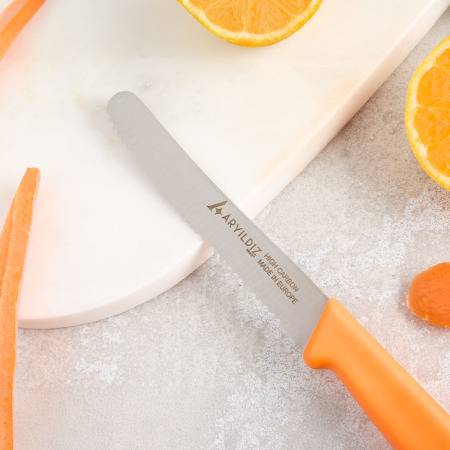 Aryıldız Daily Domates Bıçağı Turuncu 11 cm - 2