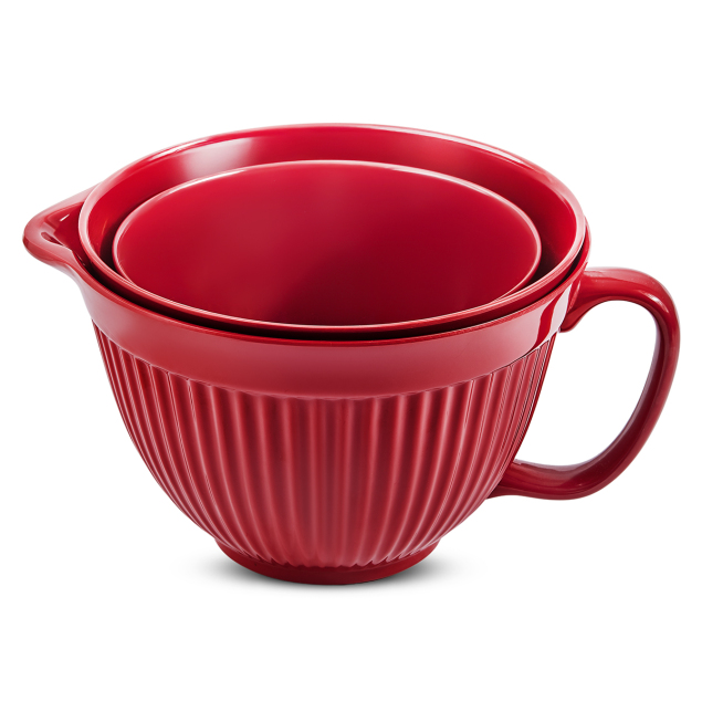 Aryıldız Daily Kulplu Karıştırma Kabı Kırmızı 24 cm - 4