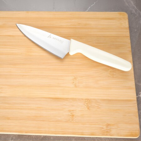 Aryıldız Daily Mini Şef Bıçak Fil Dişi 23 cm - 2