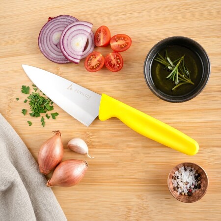 Aryıldız Daily Mini Şef Bıçak Sarı 23 cm - 1