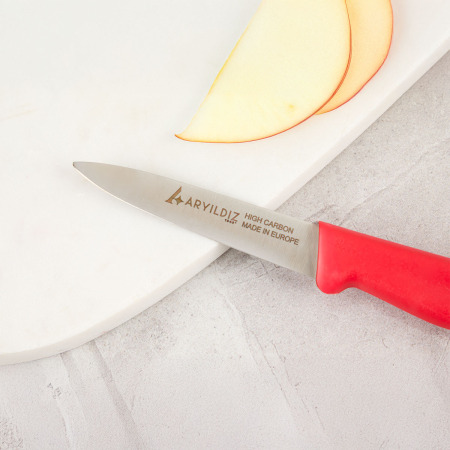 Aryıldız Daily Soyma Bıçağı Kırmızı 9 cm - 2