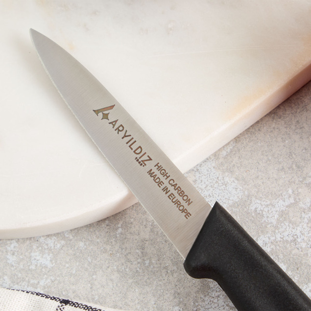 Aryıldız Daily Soyma Bıçağı Siyah 9 cm - 2