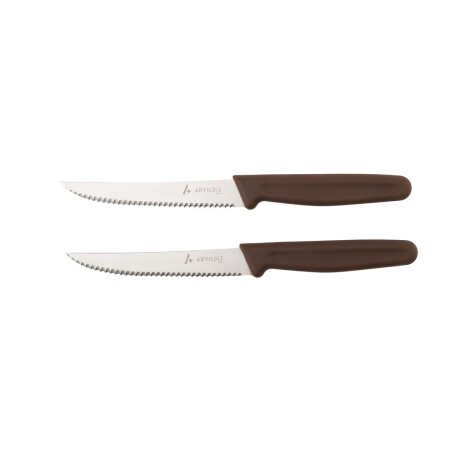 Aryıldız Daily Steak Bıçak 2’li Kahverengi - 6