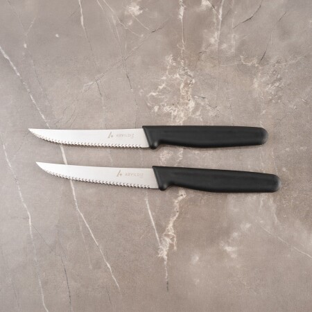 Aryıldız Daily Steak Bıçak 2’li Siyah - 3