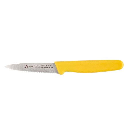 Aryıldız Daily Tırtıklı Meyve Bıçağı Sarı 9 cm - 4