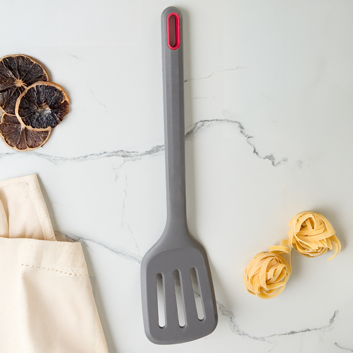 Aryıldız Dailytools Delikli Spatula Gri