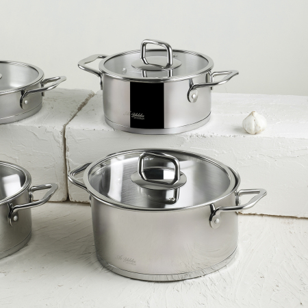 Aryıldız De Luxe 8 Parça Çelik Tencere Seti - 5