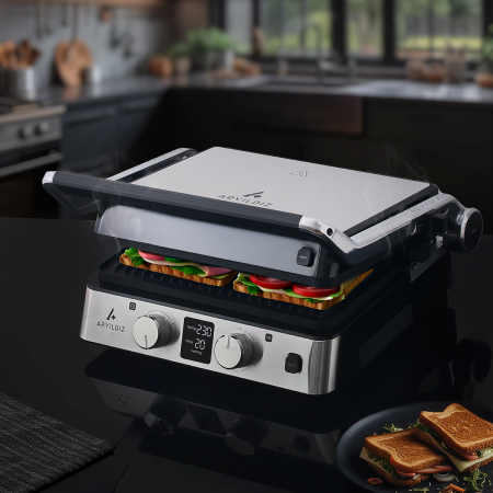 Aryıldız Deluxe Grill Tost Makinesi - ARYILDIZ