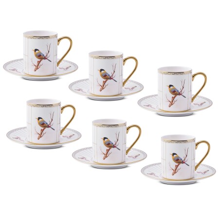 Aryıldız Desir 12 Parça 6 Kişilik Kahve Fincan Takımı 90 ml - 5