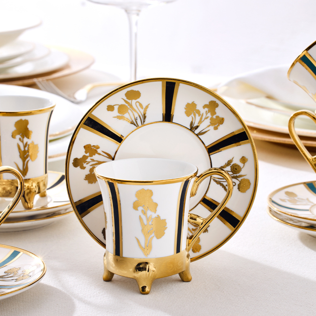 Aryıldız Diba 12 Parça 6 Kişilik Türk Kahve Fincan Takımı - 2