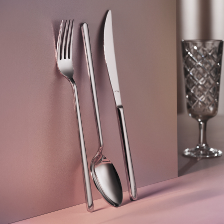 Aryıldız Didim 24 Parça 6 Kişilik Çatal Kaşık Bıçak Takımı - 1