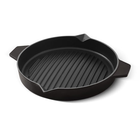 Aryıldız Duo Cast Bombe Grill Tava Kahverengi 30 cm - 6