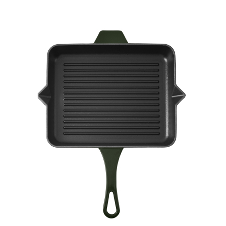 Aryıldız Duo Cast Grill Tava Fesleğen 26x32 cm - 4