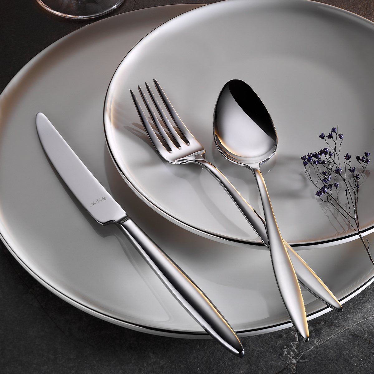 Aryıldız Elegant 36 Parça 6 Kişilik Çatal Kaşık Bıçak Takımı