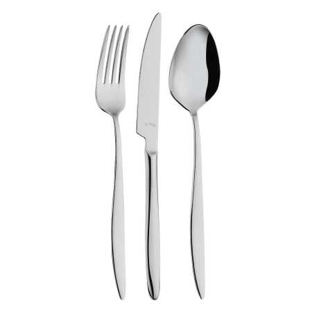 Aryıldız Elegant Krom 89 Parça 12 Kişilik Çatal Kaşık Bıçak Takımı Renkli