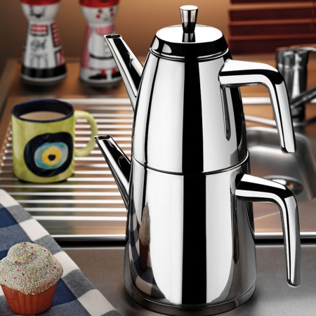 Aryıldız Elegant Prestige Büyük Çaydanlık Takımı - ARYILDIZ