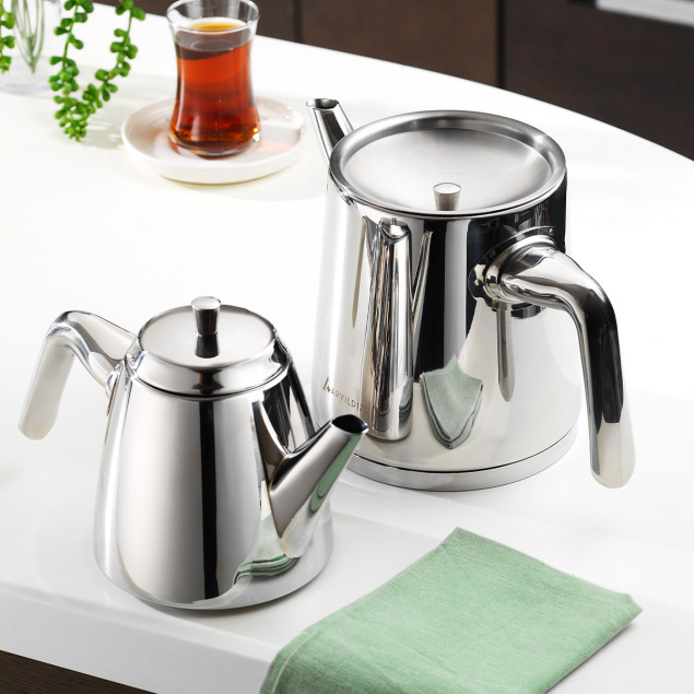 Aryıldız Elegant Prestige Büyük Çaydanlık Takımı - 3