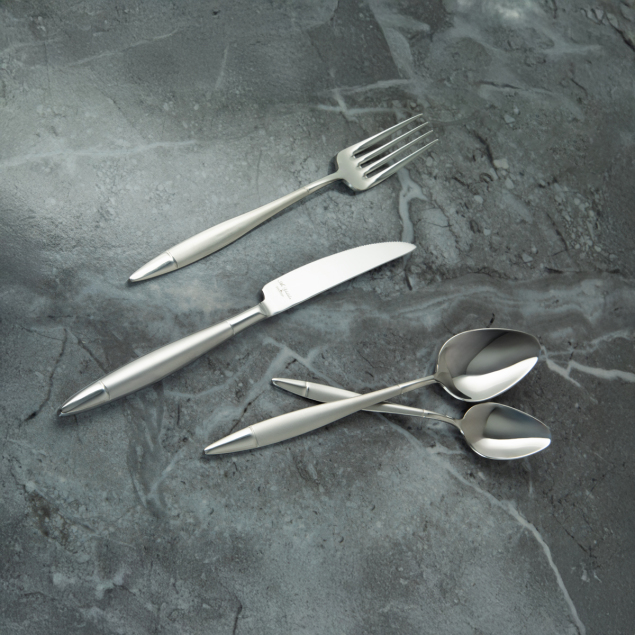 Aryıldız Elegant Prestige Mat 84 Parça 12 Kişilik Çatal Kaşık Bıçak Takımı - 3