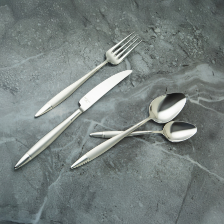 Aryıldız Elegant Prestige Mat 84 Parça 12 Kişilik Çatal Kaşık Bıçak Takımı - 4