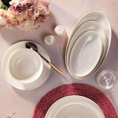 Aryıldız Elif Aria 30 Parça 6 Kişilik Yemek Takımı - 1