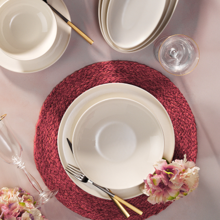 Aryıldız Elif Aria 30 Parça 6 Kişilik Yemek Takımı - 2