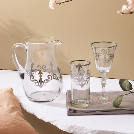 Aryıldız Elisa Platin 25 Parça 12 Kişilik Su Seti - ARYILDIZ