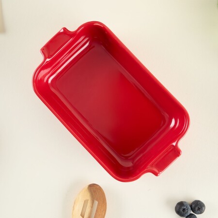 Aryıldız Elissa Dikdörtgen Fırın Kabı Kırmızı 23 cm - 3