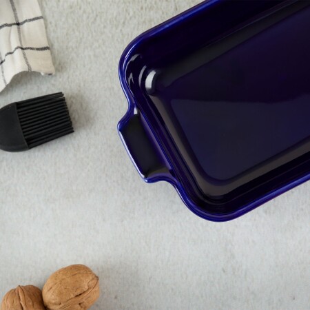 Aryıldız Elissa Dikdörtgen Fırın Kabı Kobalt 23 cm - 4