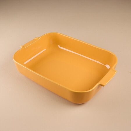 Aryıldız Elissa Dikdörtgen Fırın Kabı Sarı 41 cm - 2