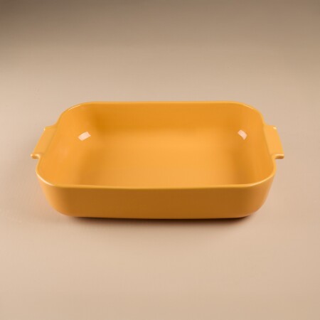 Aryıldız Elissa Dikdörtgen Fırın Kabı Sarı 41 cm - 3