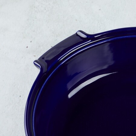 Aryıldız Elissa Kapaklı Karnıyarık Fırın Kabı Kobalt 29 cm - 5